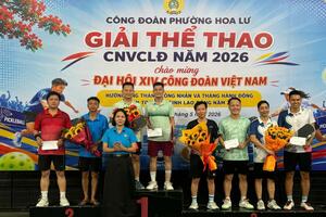 Xóc đĩa online - Dubai Palace Casino Kiểm soát bệnh tật tỉnh tham gia giải Pickleball Công đoàn phường Hoa Lư năm 2026