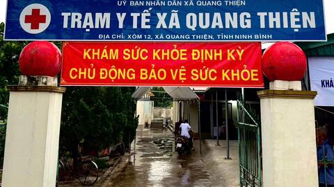 Xã Quang Thiện: 764 người dân nhóm đối tượng ưu tiên được Bệnh viện Đa khoa Kim Sơn khám sức khoẻ định kỳ miễn phí