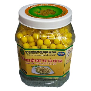 Viên tinh bột nghệ mật ong
