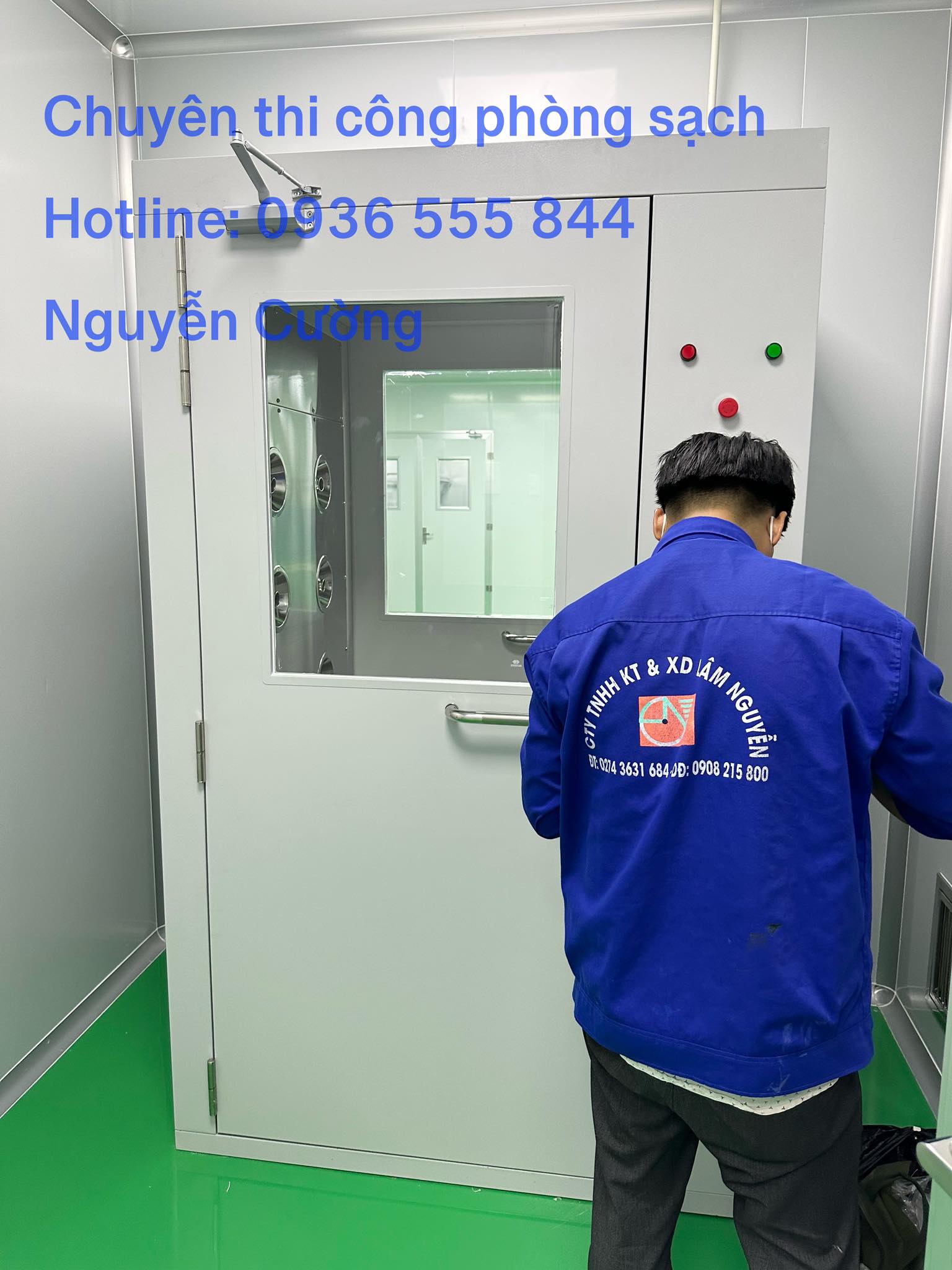 Buồng thổi khí phòng sạch