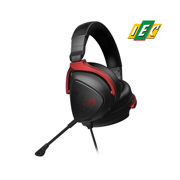 Tai nghe ASUS ROG DELTA S CORE 3.5mm/ĐEN-ĐỎ 90YH03JC-B1UA00