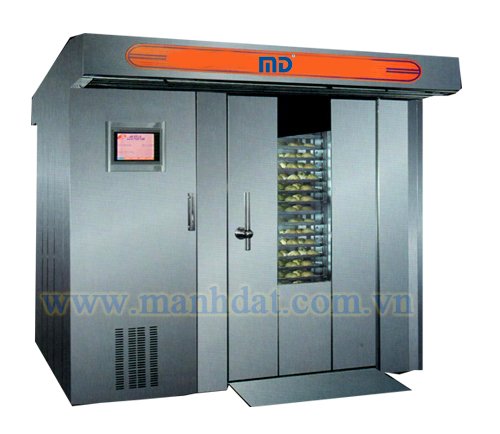 Lò xoay 32 khay điều khiển PLC