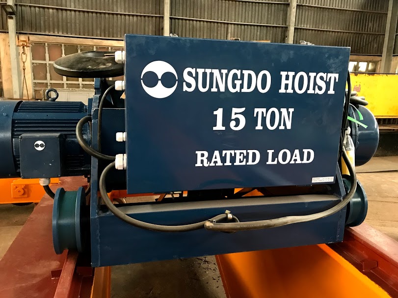 PALANG CÁP ĐIỆN DẦM ĐÔI 15 TẤN