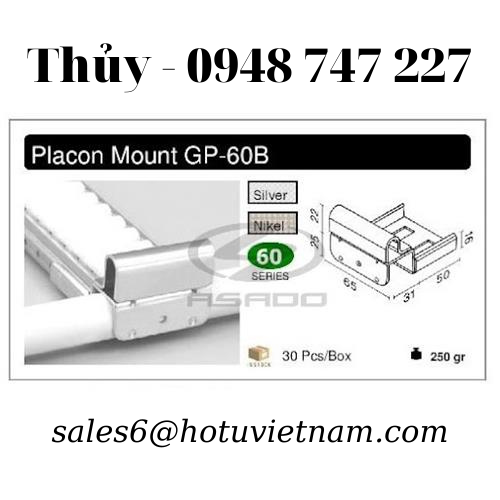 Đầu đỡ thanh truyền Asado – Hàn Quốc GP 40, GP 60, GP 80