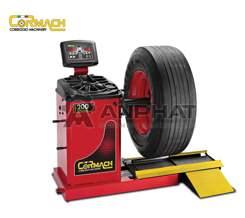 Máy Cân Bằng Lốp Xe Tải Bấm Chì Cormach MEC 200TRUCK