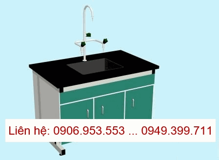 Bàn thí nghiệm có bồn rửa – Sink bench cho phòng thí nghiệm 
