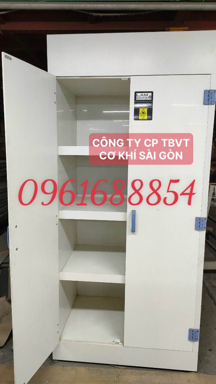 TỦ CHỨA HÓA CHẤT CHỐNG ĂN MÒN Model: CKSG-CPVCA9