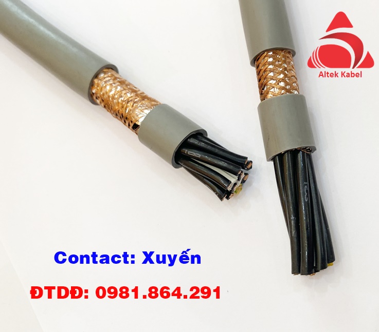 Cáp công trình, nhà máy 25x0.5,25x0.75,25x1.0,25x1.5mm2 Altek Kabel 