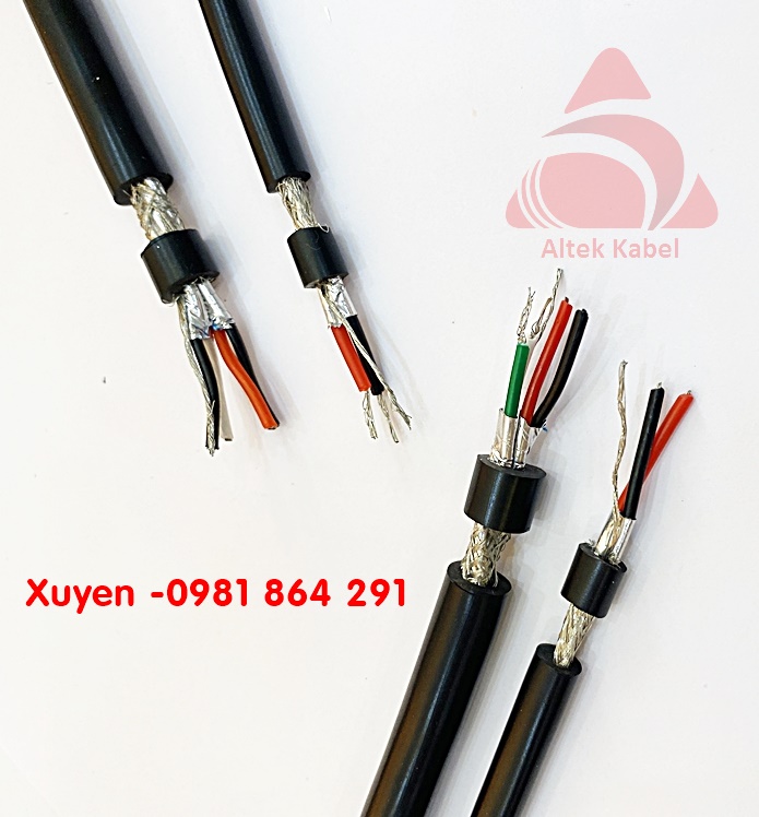 Cáp tín hiệu, cáp rs485 1pair 24awg chống nhiễu Altek Kabel