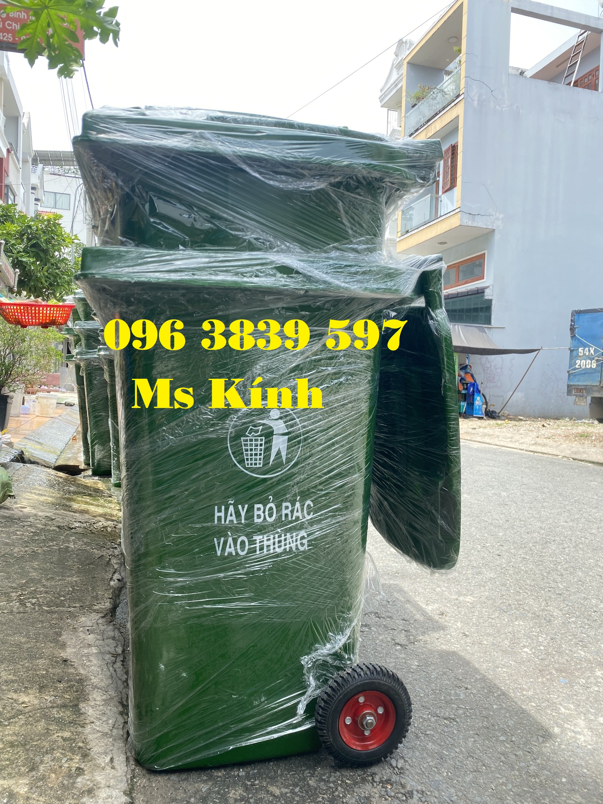 Gia công thùng rác nhựa composite 240 lít