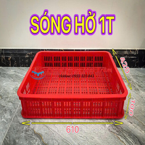 Khay cấp đông 1T kt610x420x100mm