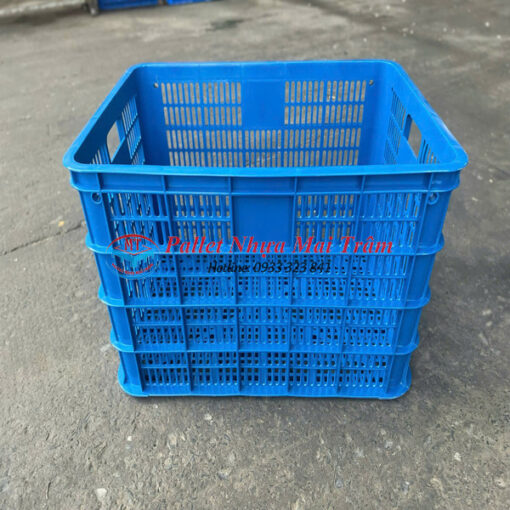 Rổ nhựa 3T9 kích thước 610x420x390mm