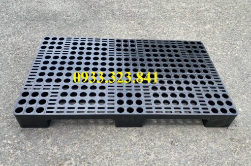 Pallet nhựa 1000x600x100mm đen