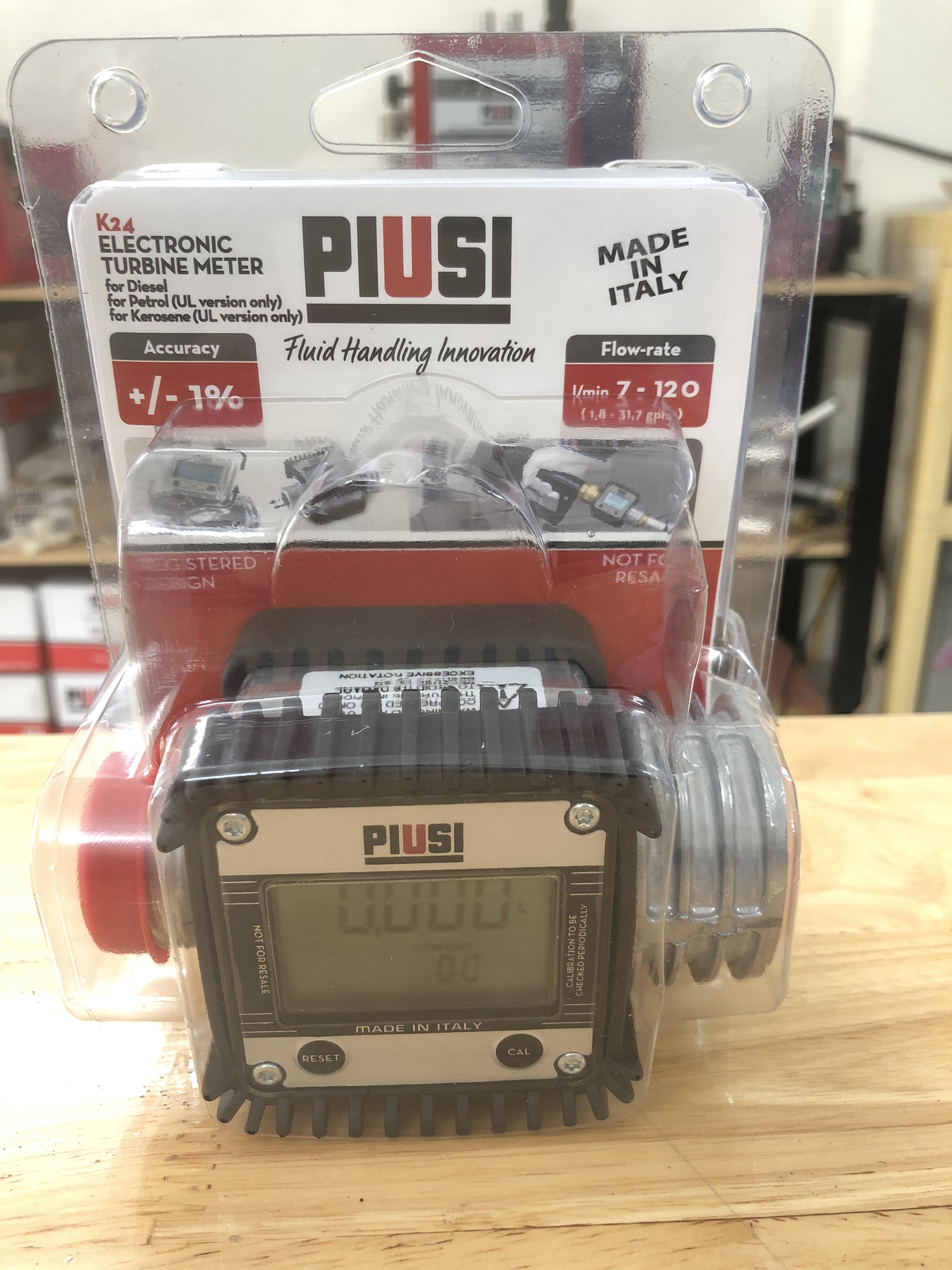 Đồng hồ đo lưu lượng dầu Piusi K24