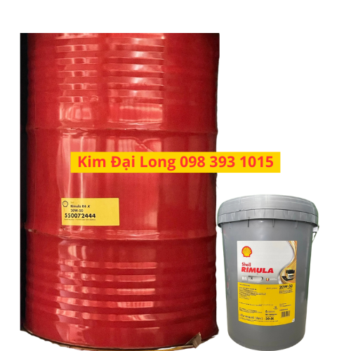 Dầu động cơ Shell Rimula R4X 15W40/20W50