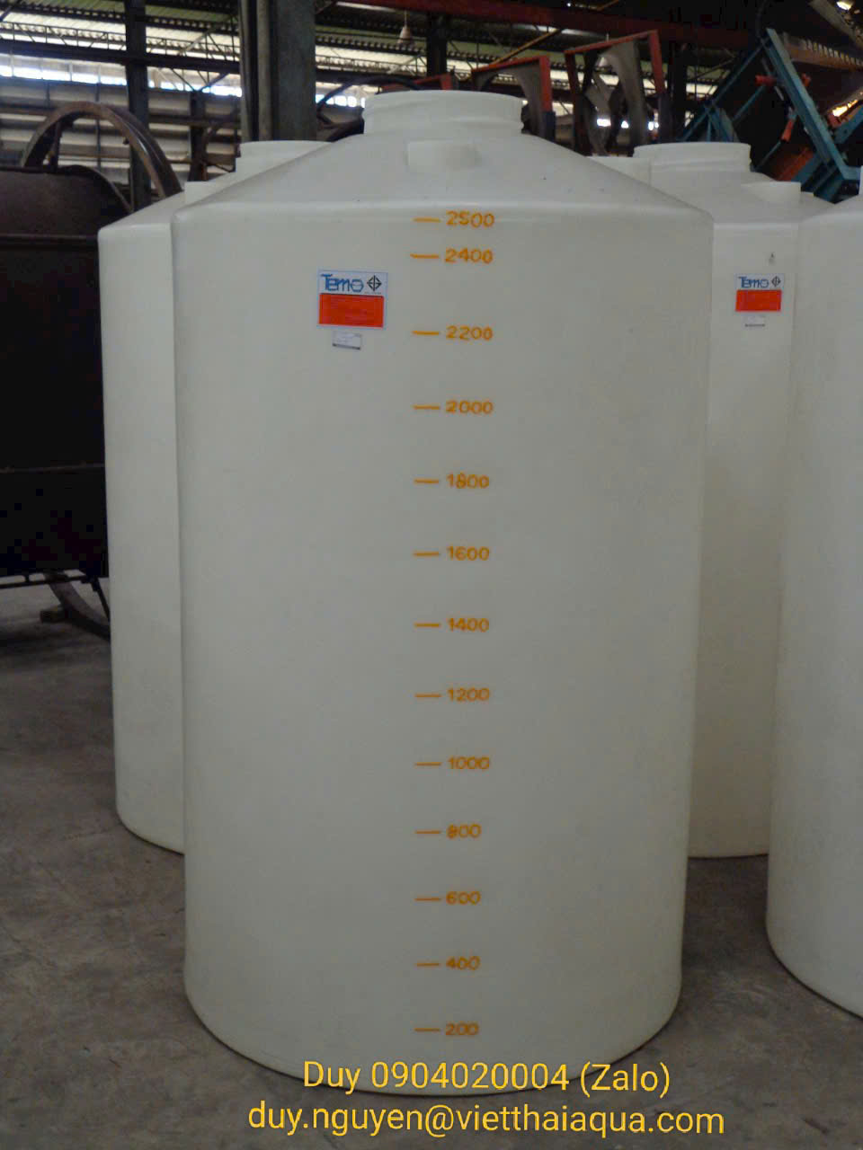 Bồn nhựa PE, HDPE Tema Pakco Loại 2000 lít đến 10.000 lít – CEN2K0B / CEN4K0A / CEN6K0A / CEN10K0A