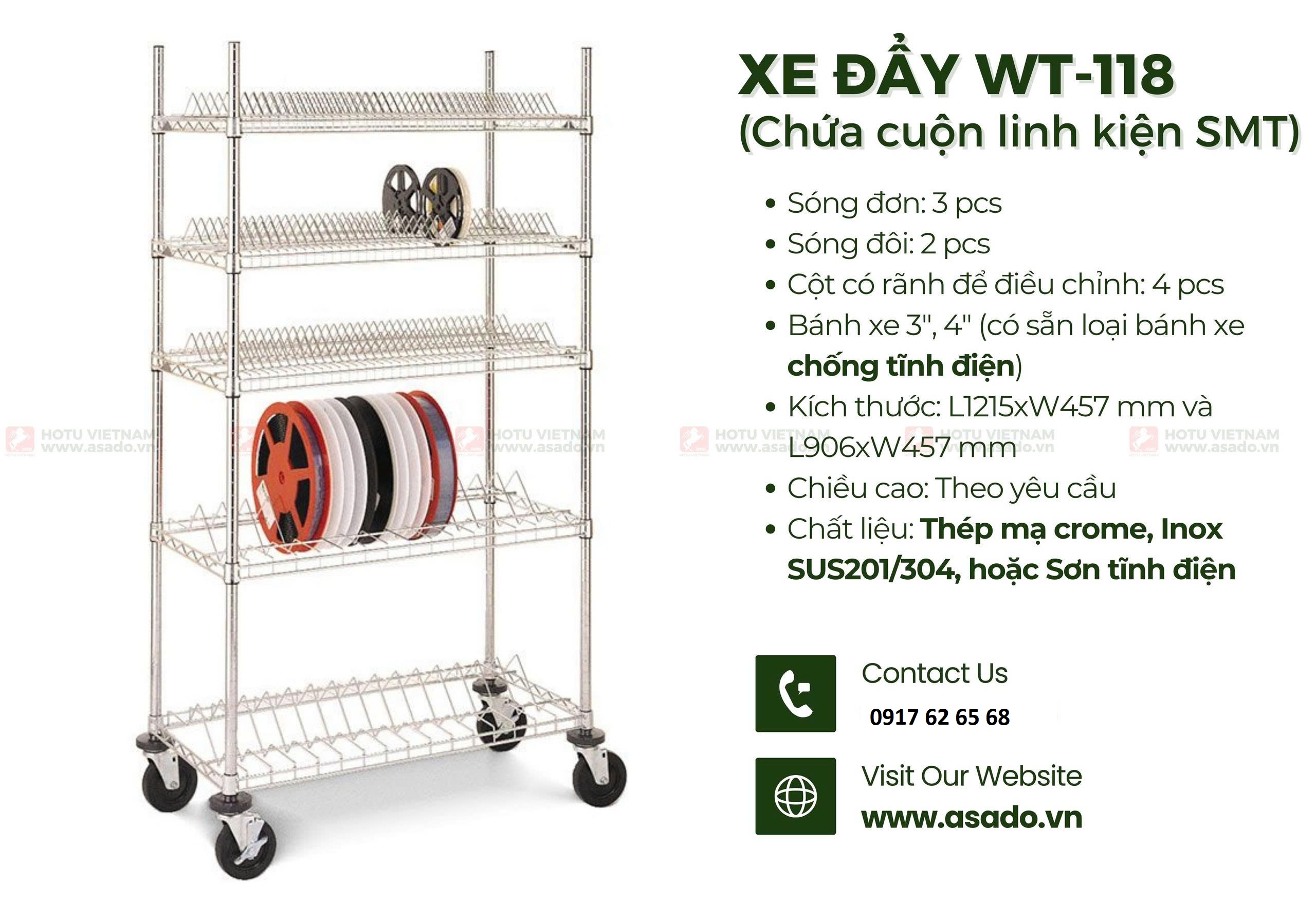 Xe đẩy SMT