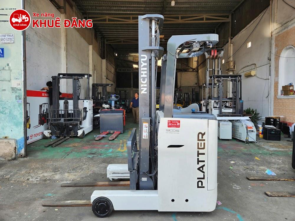 Xe nâng điện 1.5 tấn đứng lái Nichiyu Nhật Bản