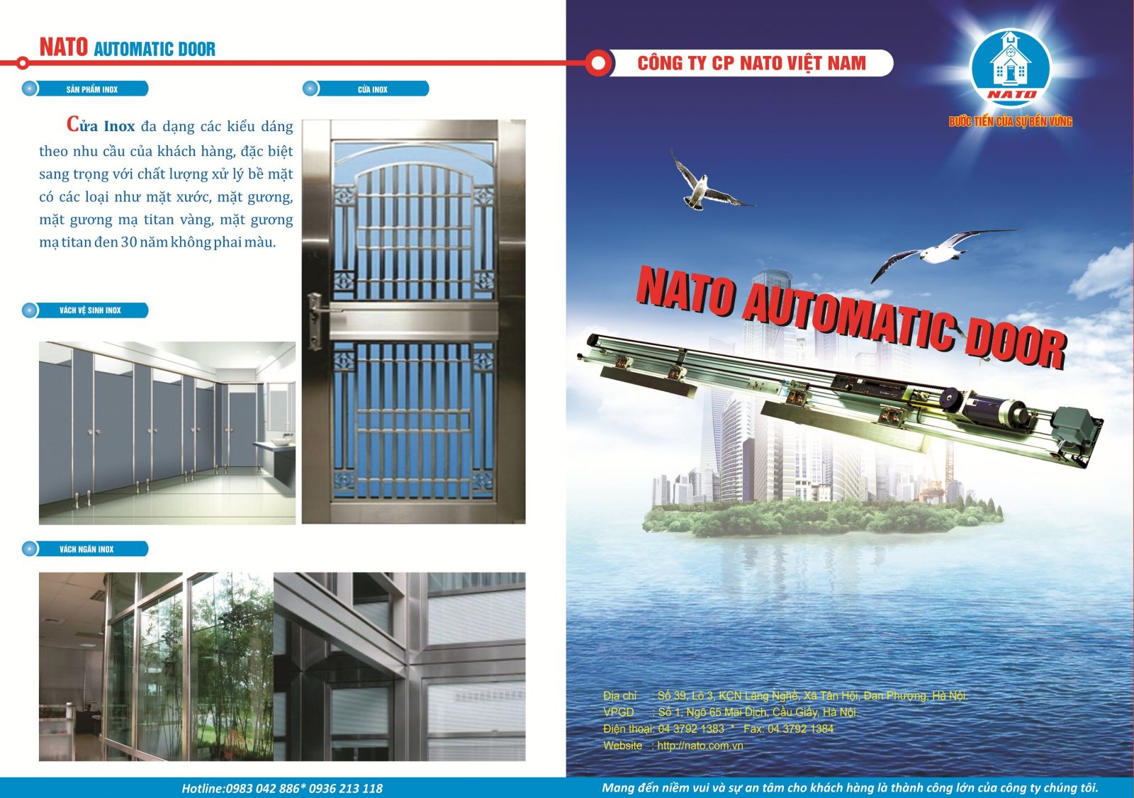 Cửa tự động NATO AUTODOOR NE-400(D)