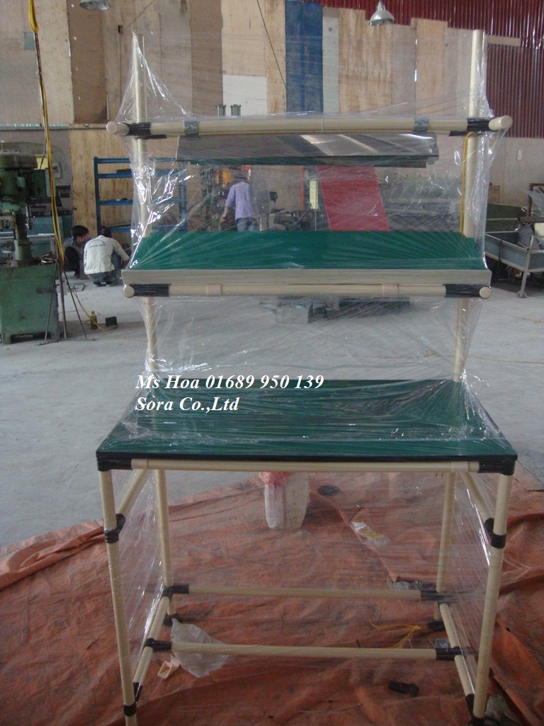 Bàn thao tác ống khớp BS, ống inox