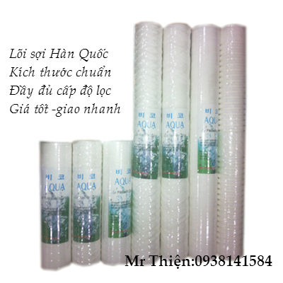 Lõi lọc sợi quấn của Hàn Quốc