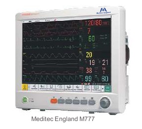 Màn hình theo dõi bệnh nhân đa thông số Meditec 777