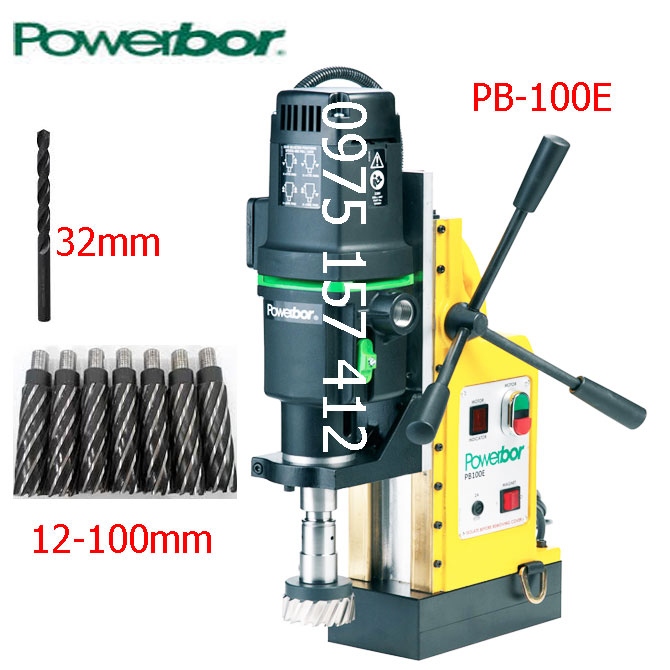 Máy khoan từ PB100E, khoan từ 100mm
