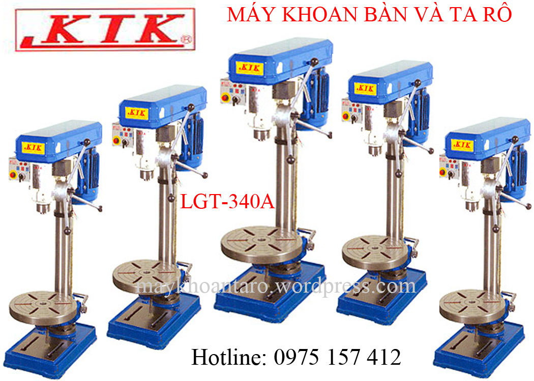 Máy khoan bàn có taro KTK LGT-340A giá rẻ