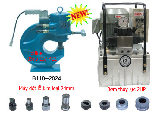 Máy đột lỗ thủy lực B110-2024