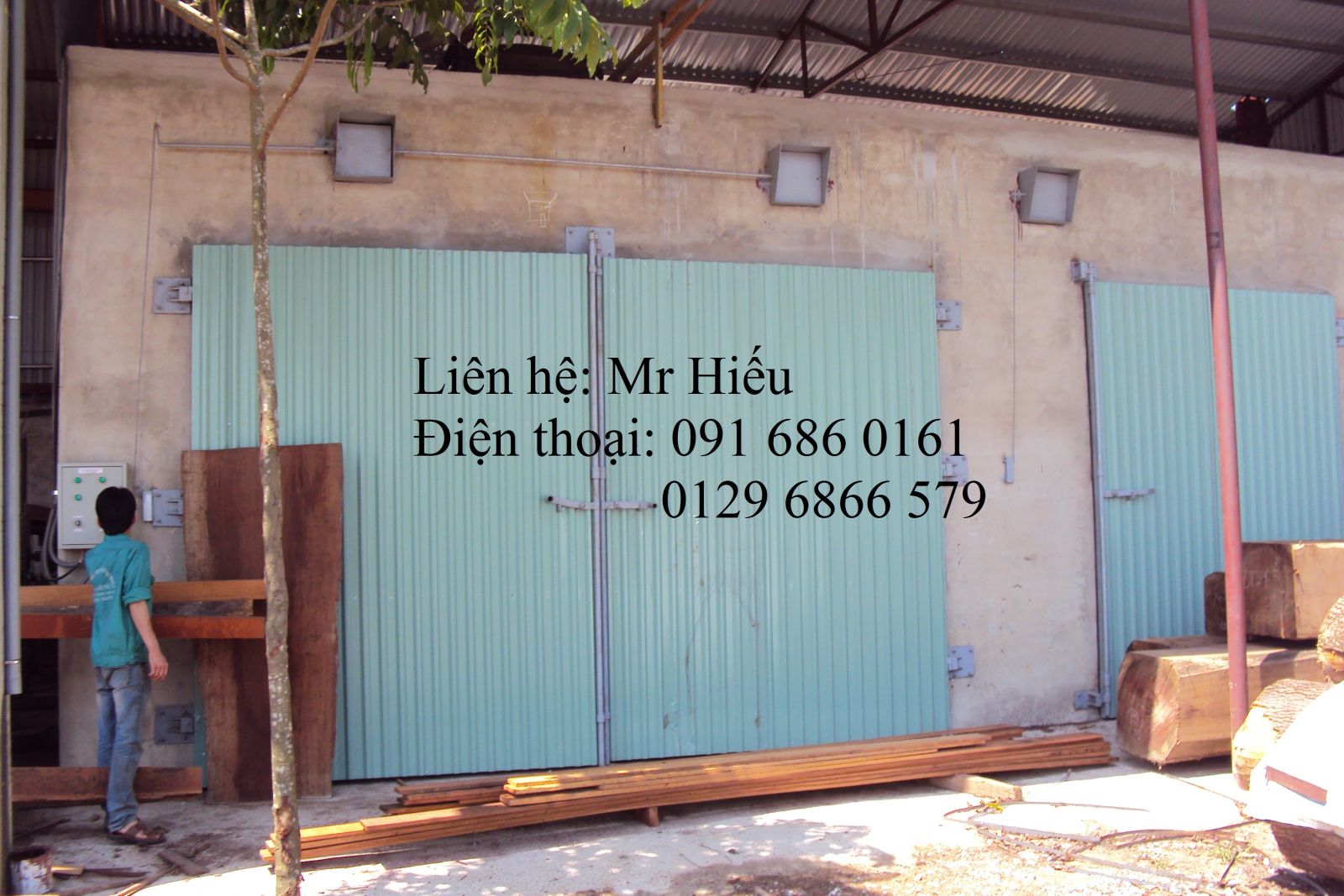 Lò sấy gỗ