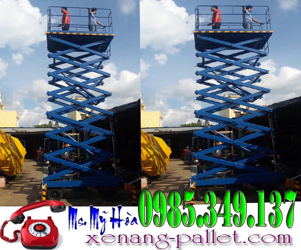 Thang nâng ziczac 300kg -14m