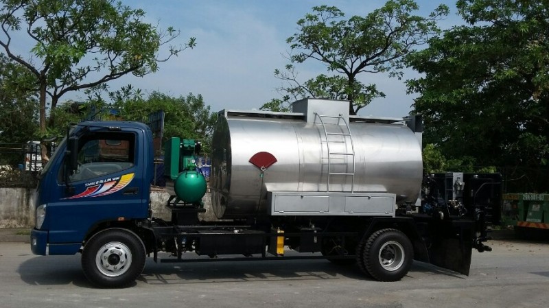 Xe tưới nhựa đường bằng khí nén