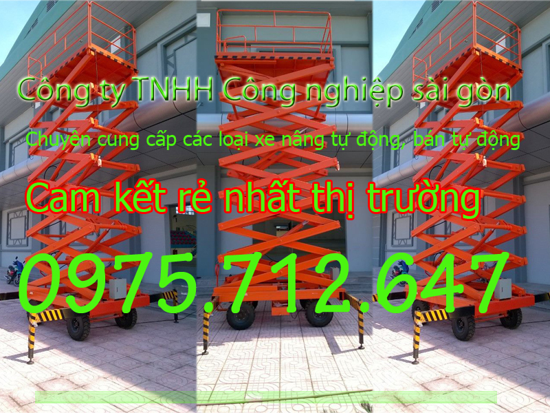 Thang nâng đơn 9m hiệu Noveltek - Đài Loan