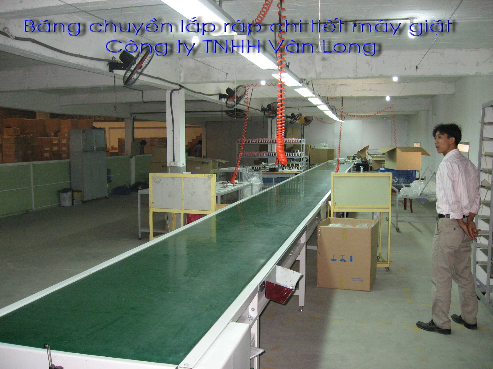 Băng chuyền PVC