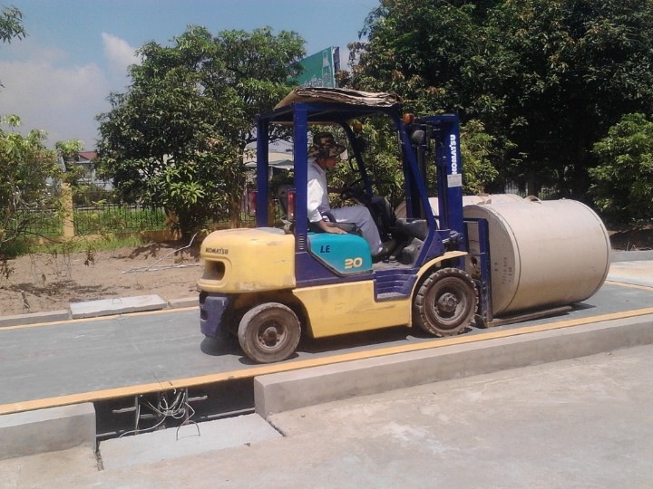 Trạm cân ô tô 80 tấn