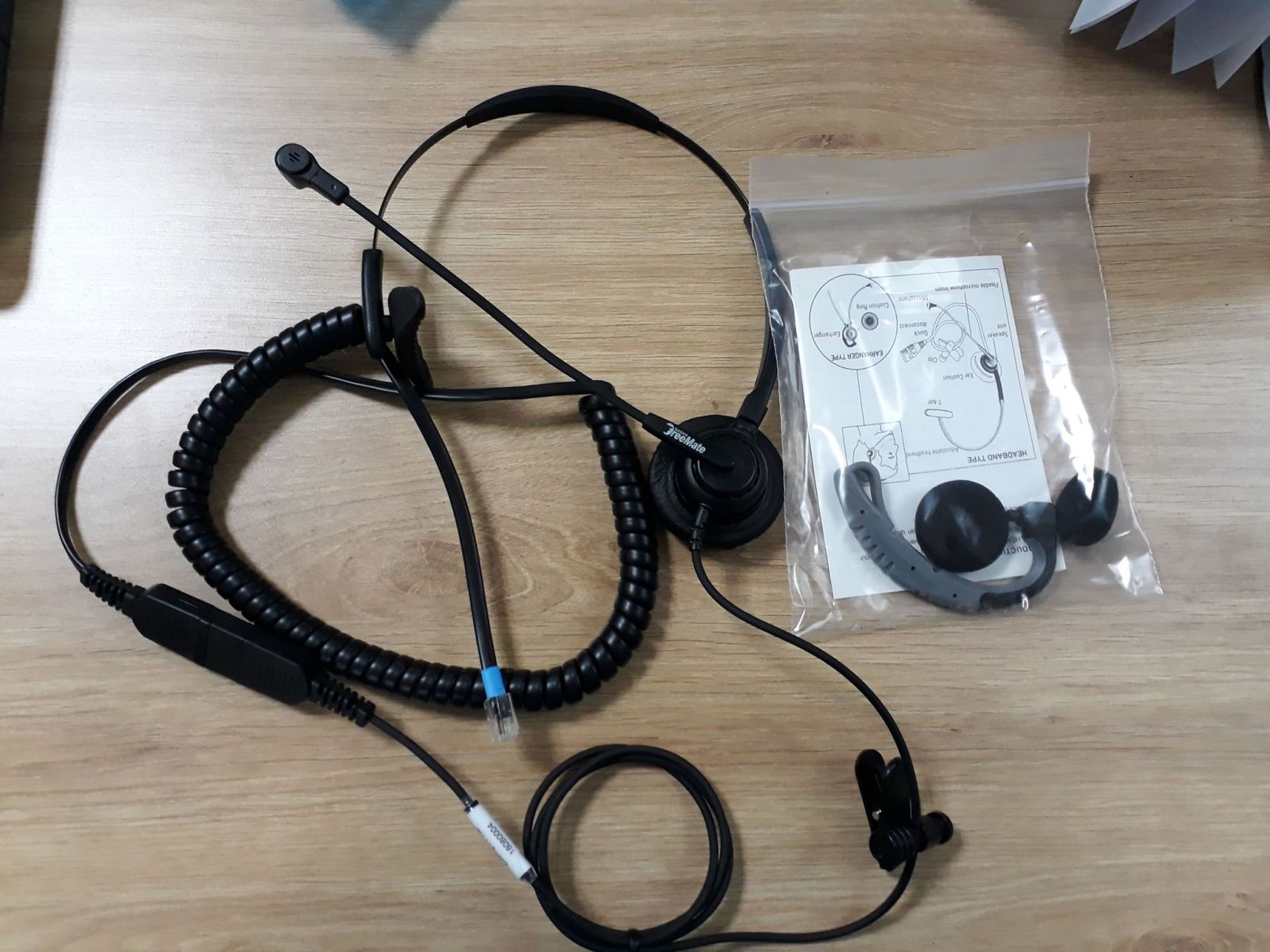 Tai nghe call center Freemate DH-011T