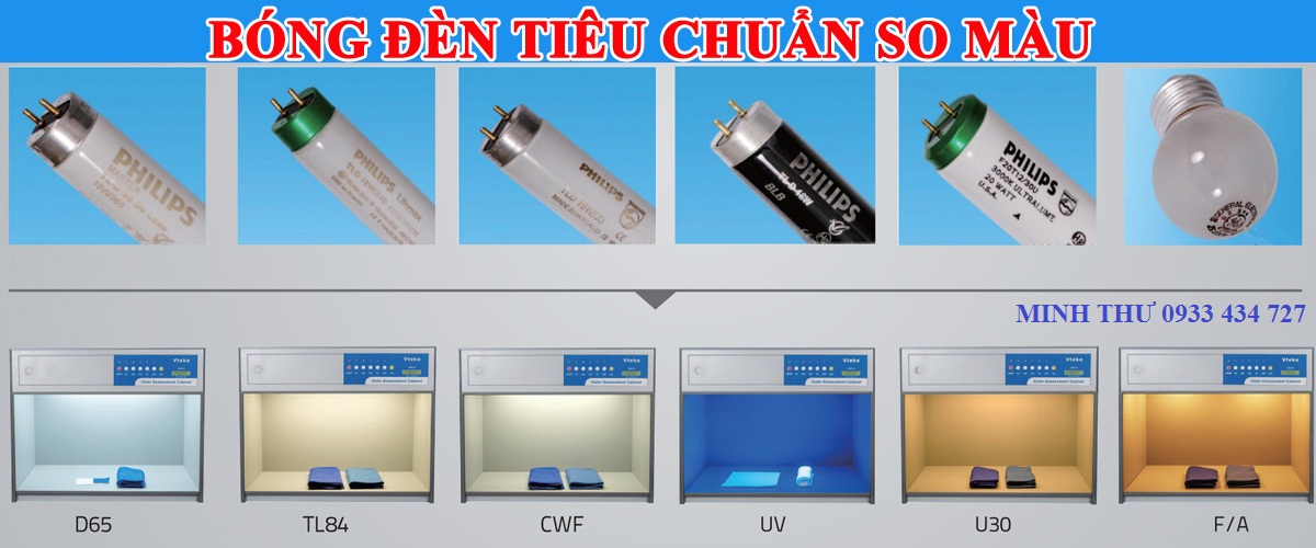 tủ so màu vải 5 nguồn sáng Tilo