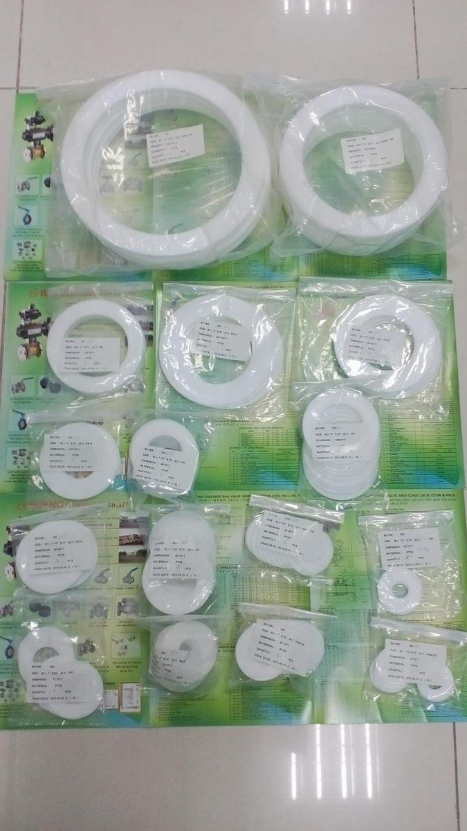 Gioăng teflon chịu nhiệt - Gioăng Teflon mặt bích