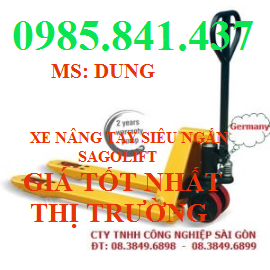 Xe nâng tay siêu ngắn SaGo-Lifter