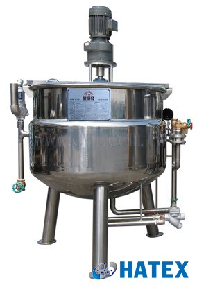 Nồi 2 vỏ có cánh khuấy JC-500