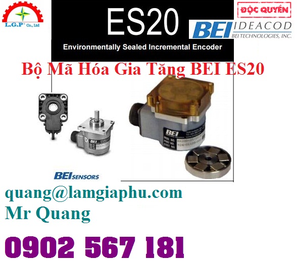 Bộ mã hóa gia tăng BEI ES20