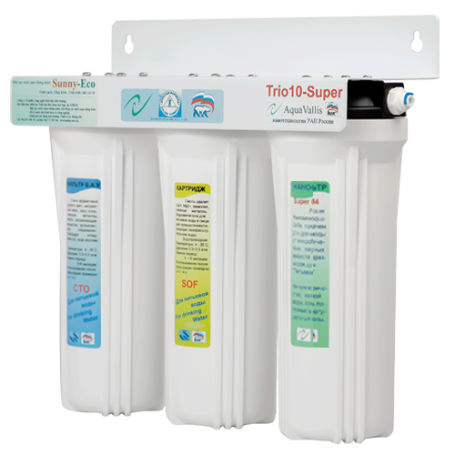 Máy lọc nước nano Trio10-Super - Nhập khẩu nguyên chiếc từ Nga
