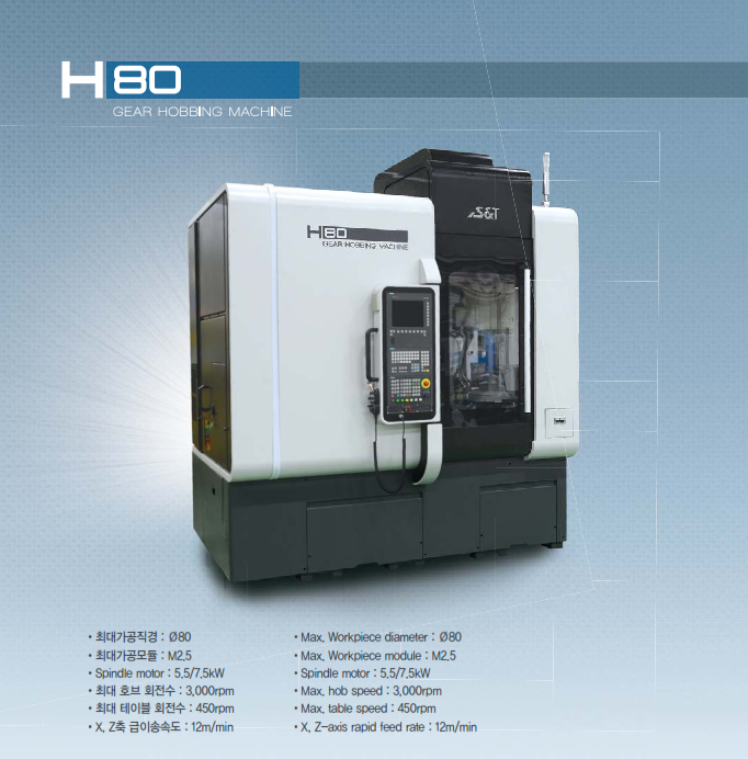 Máy phay lăn răng CNC (Hàn Quốc)