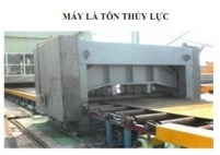 Máy là tôn thủy lực