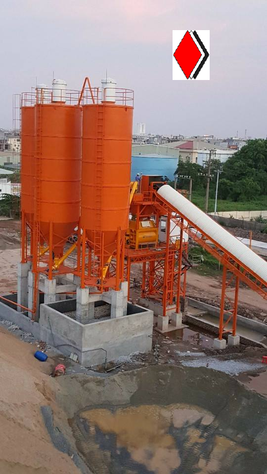 Trạm trộn bê tông 120m3/h