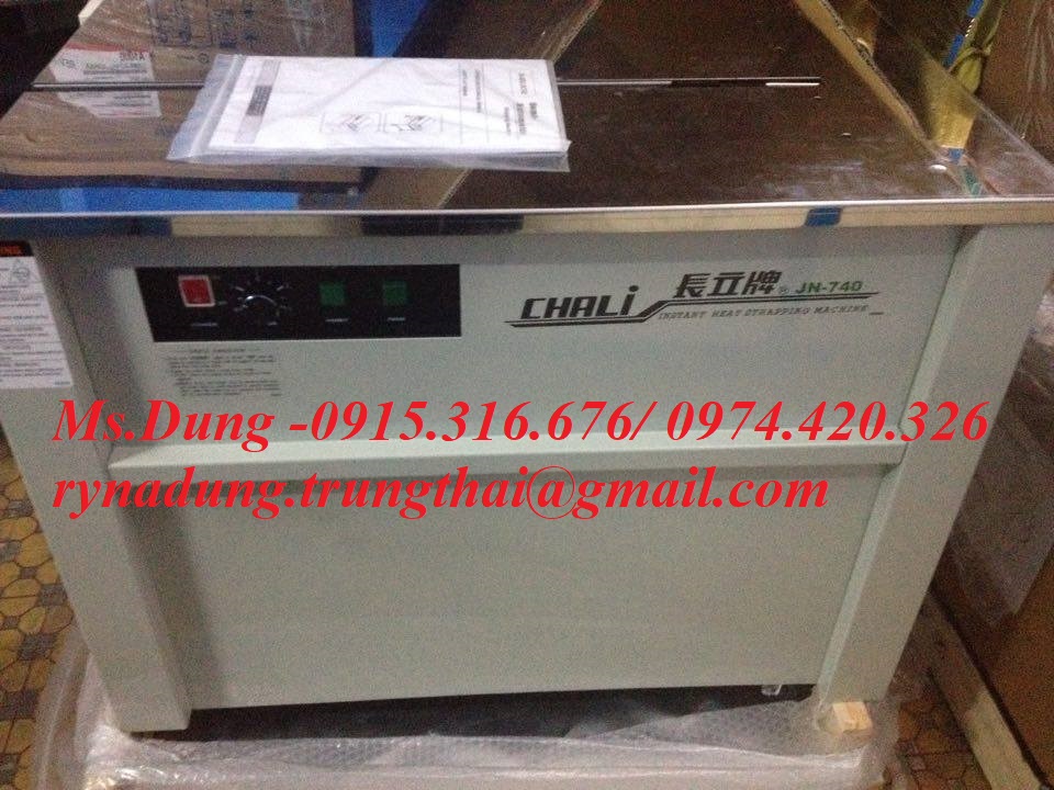 Máy đóng đai thùng Chali JN 740 nhập khẩu