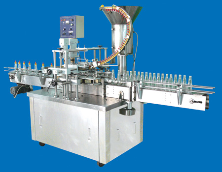 Máy cấp - siết nắp tự động