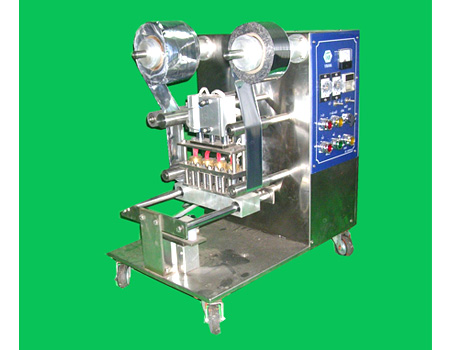Máy dán màng ly bán tự động