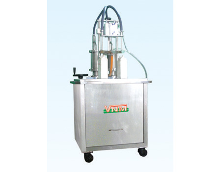 Máy định lượng hai vòi bán tự động