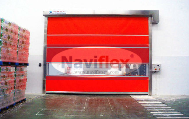 Cửa cuốn nhanh tự động màn nhựa PVC Naviflex